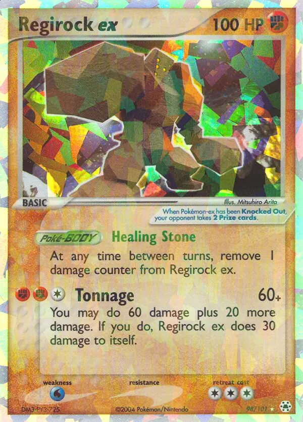 Card image of Regirock ex