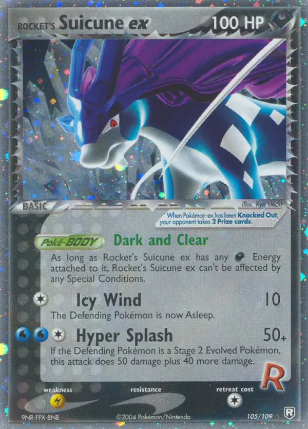 Card image of Rocket's Suicune ex
