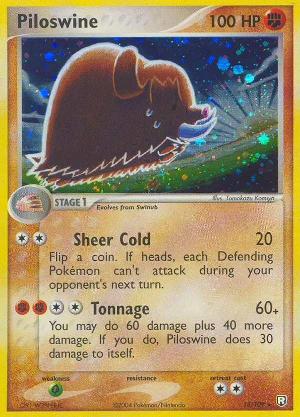 Card image of Piloswine