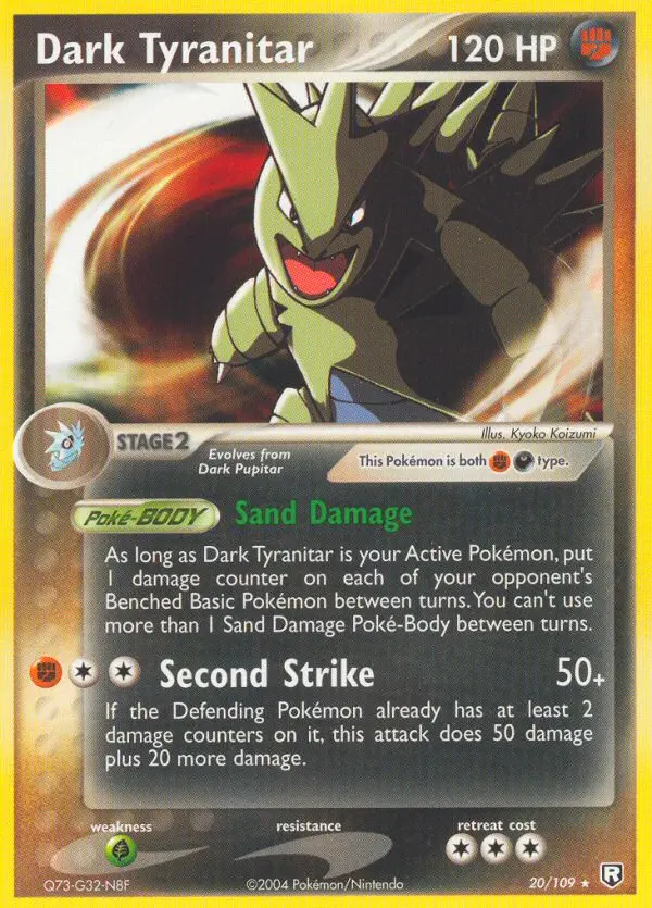 Card image of Dark Tyranitar