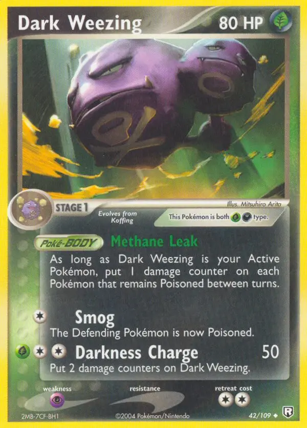 Card image of Dark Weezing