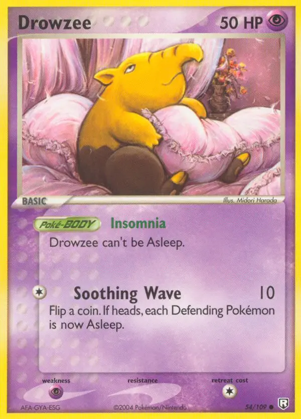 Card image of Drowzee