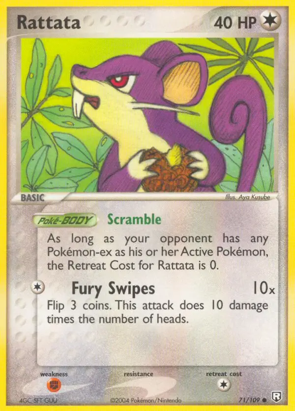 Card image of Rattata