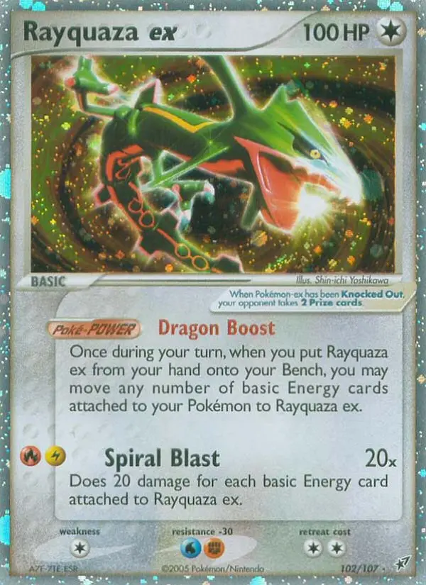 Card image of Rayquaza ex