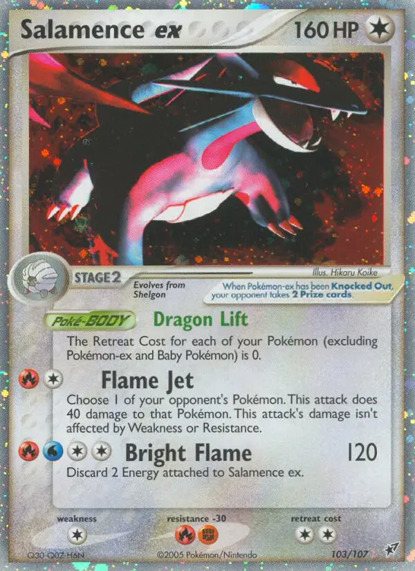 Card image of Salamence ex