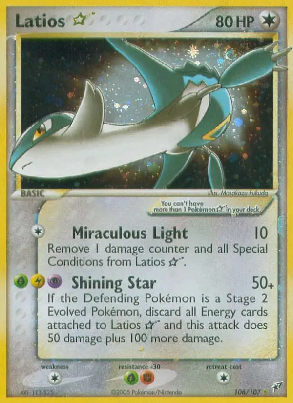 Card image of Latios Star