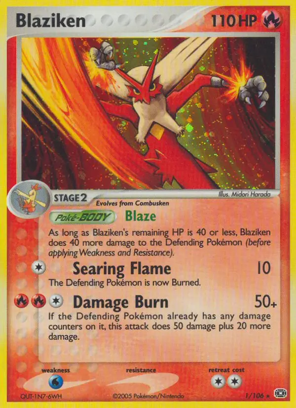 Card image of Blaziken