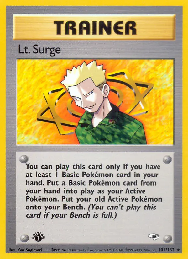 Card image of Lt. Surge