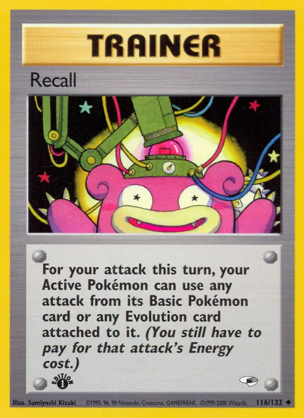 Card image of Recall