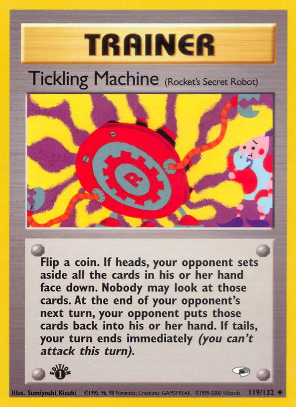 Card image of Tickling Machine