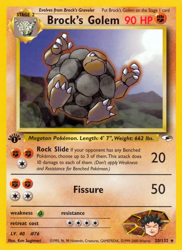 Card image of Brock's Golem