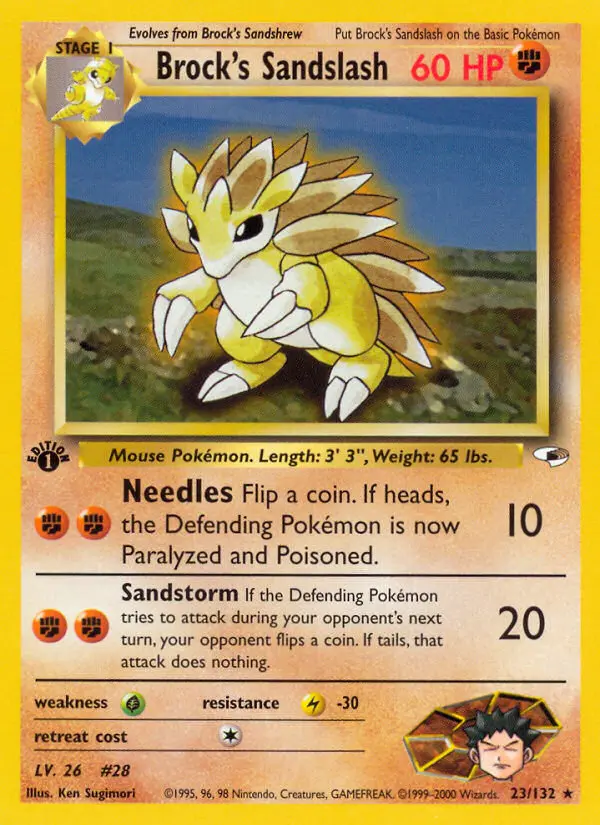 Card image of Brock's Sandslash