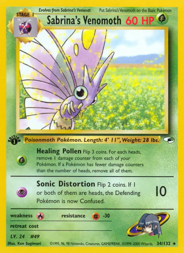 Card image of Sabrina's Venomoth