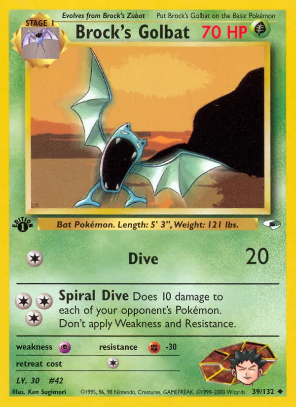 Card image of Brock's Golbat