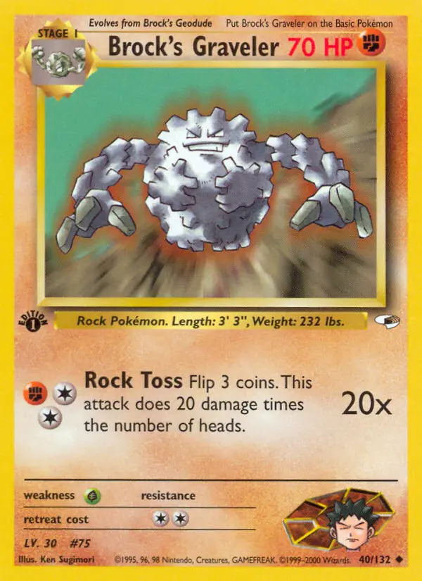 Card image of Brock's Graveler