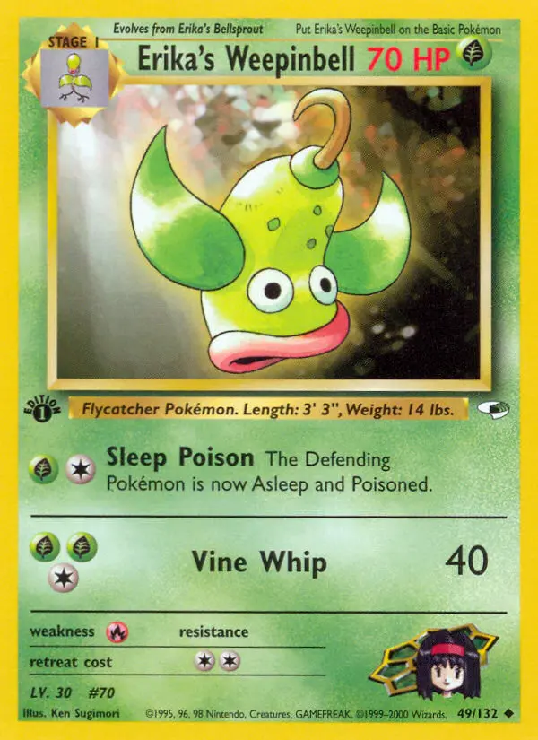 Card image of Erika's Weepinbell