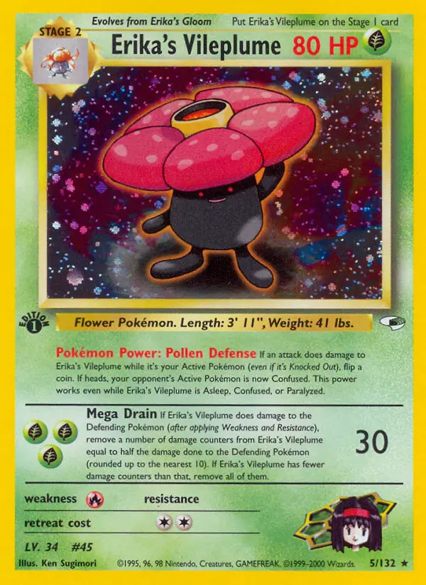 Card image of Erika's Vileplume