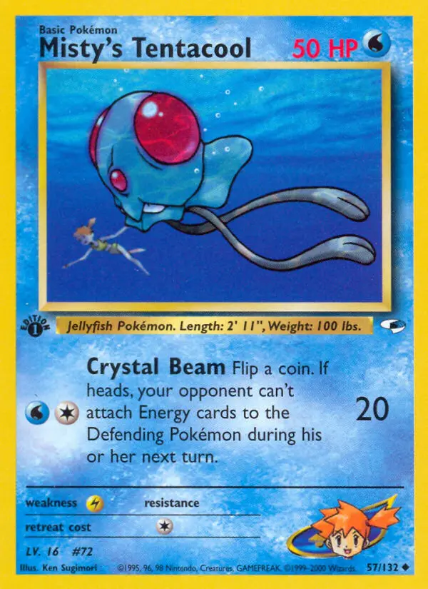 Card image of Misty's Tentacool