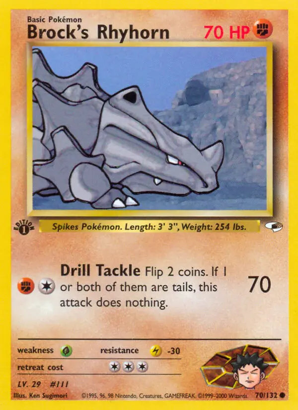Card image of Brock's Rhyhorn