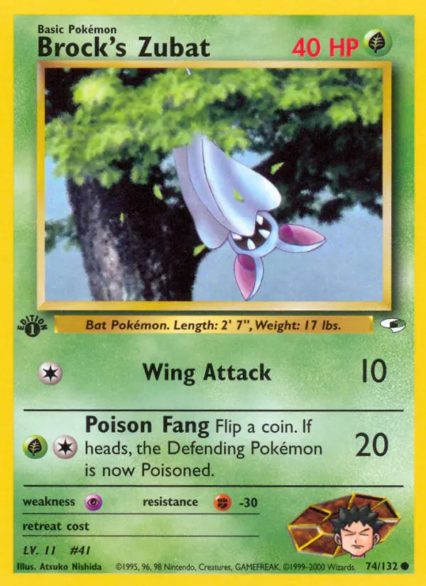 Card image of Brock's Zubat