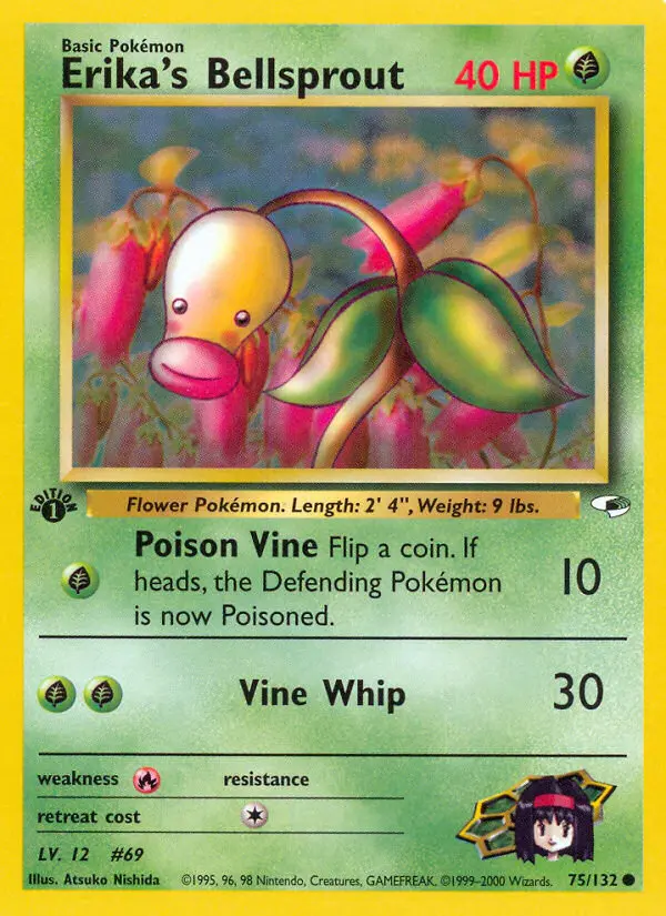 Card image of Erika's Bellsprout