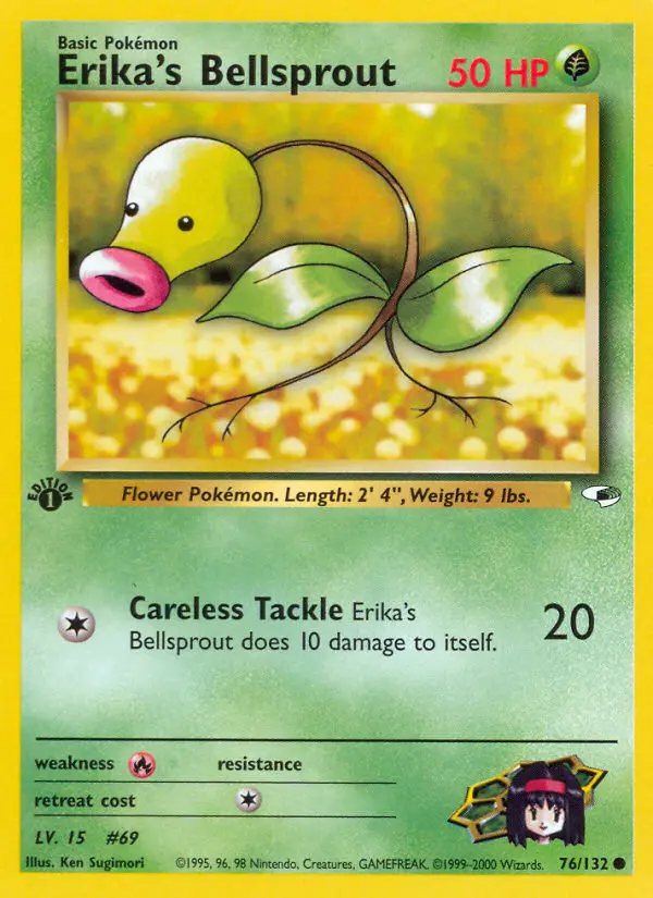 Card image of Erika's Bellsprout