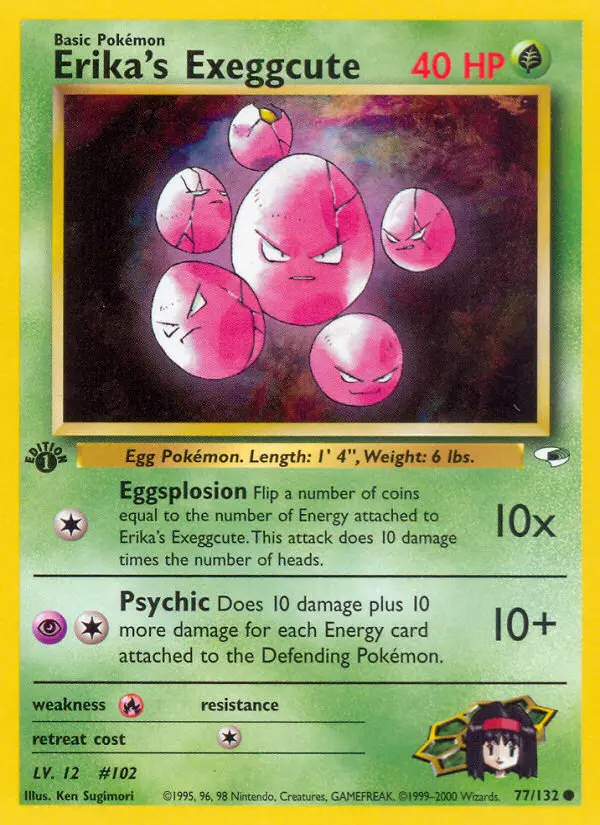 Card image of Erika's Exeggcute