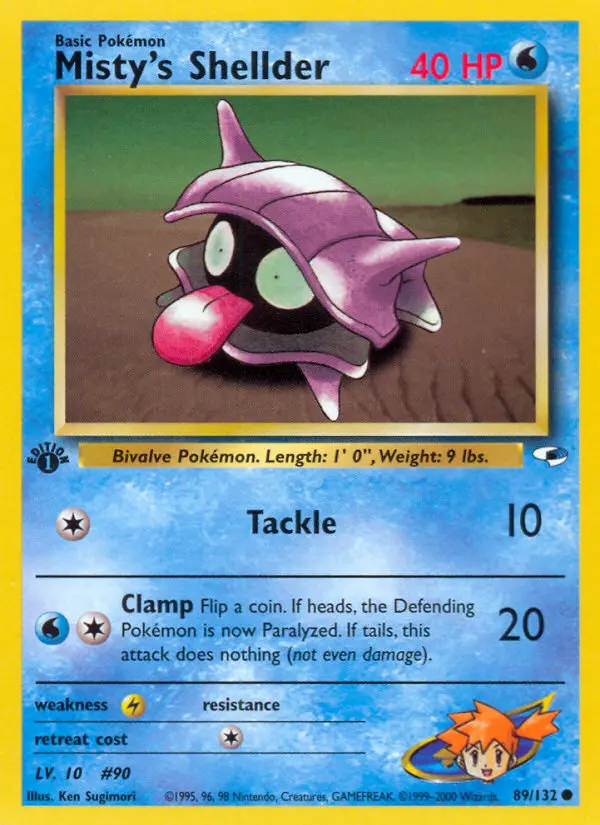 Card image of Misty's Shellder