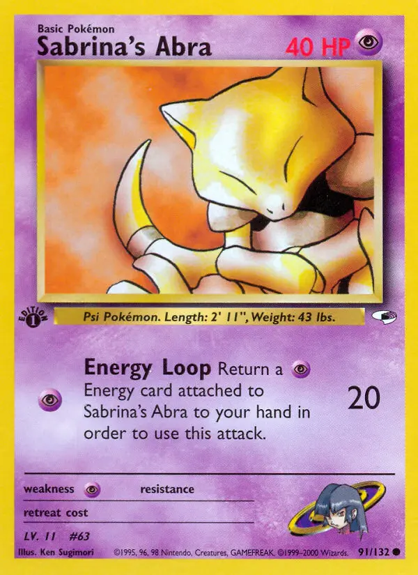 Card image of Sabrina's Abra