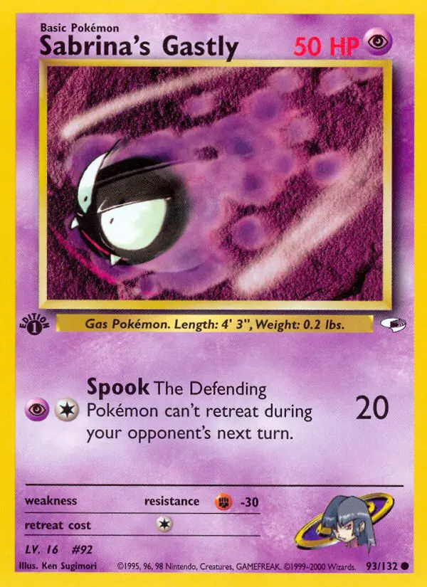 Card image of Sabrina's Gastly