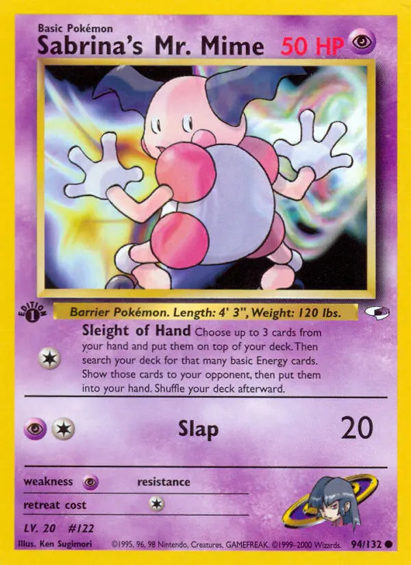 Card image of Sabrina's Mr. Mime