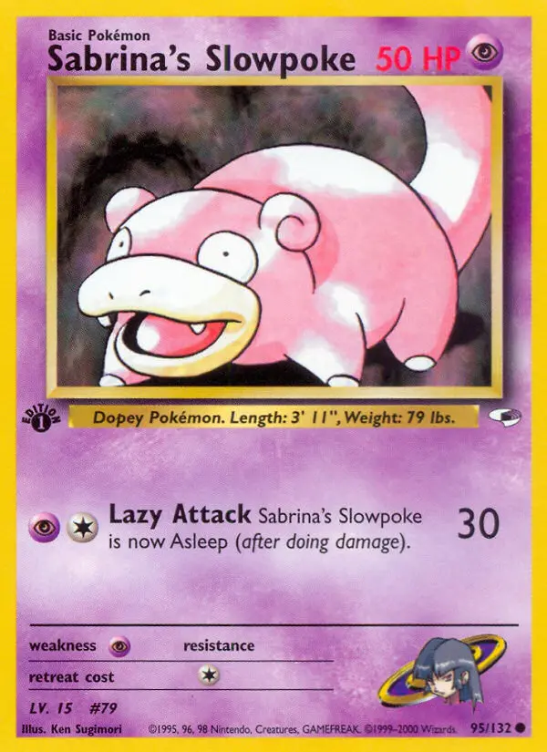 Card image of Sabrina's Slowpoke