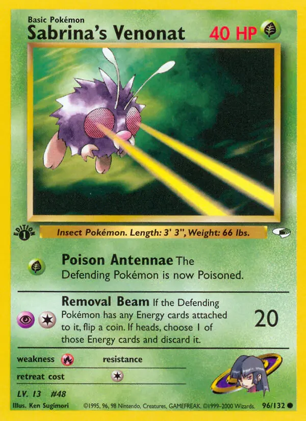 Card image of Sabrina's Venonat