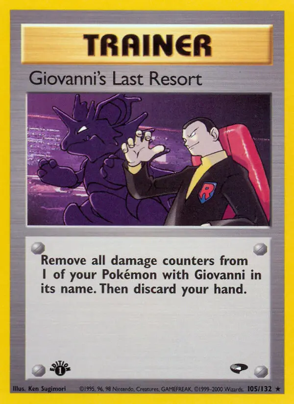 Card image of Giovanni's Last Resort