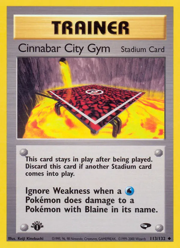 Card image of Cinnabar City Gym