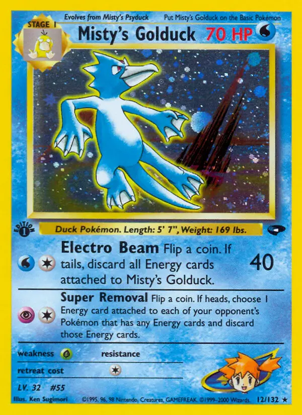 Card image of Misty's Golduck