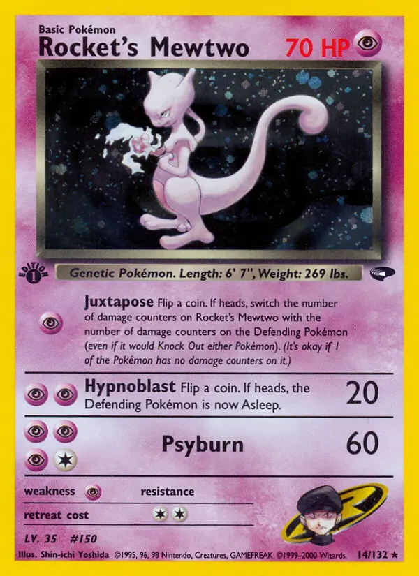 Card image of Rocket's Mewtwo
