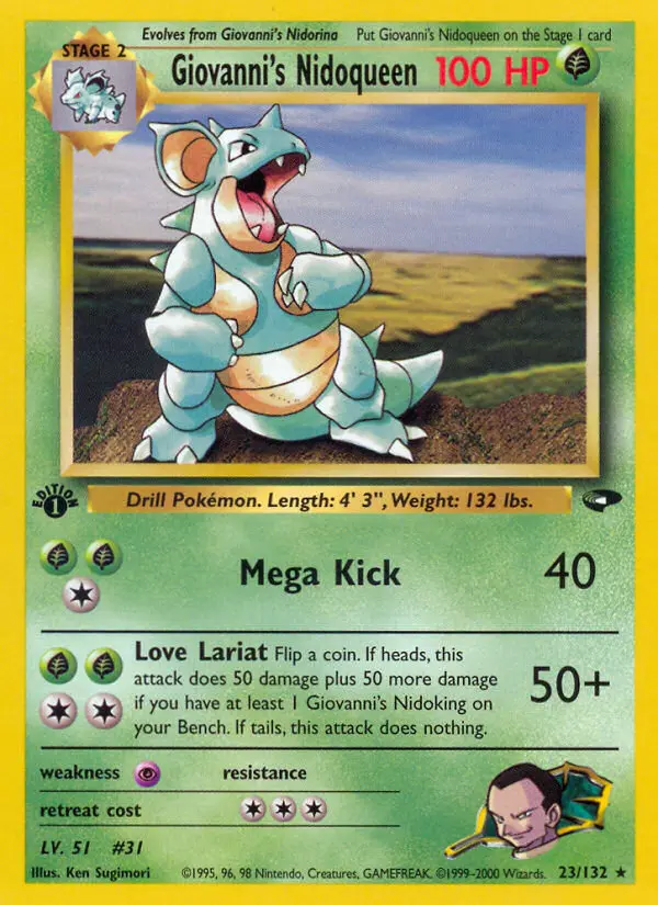 Card image of Giovanni's Nidoqueen
