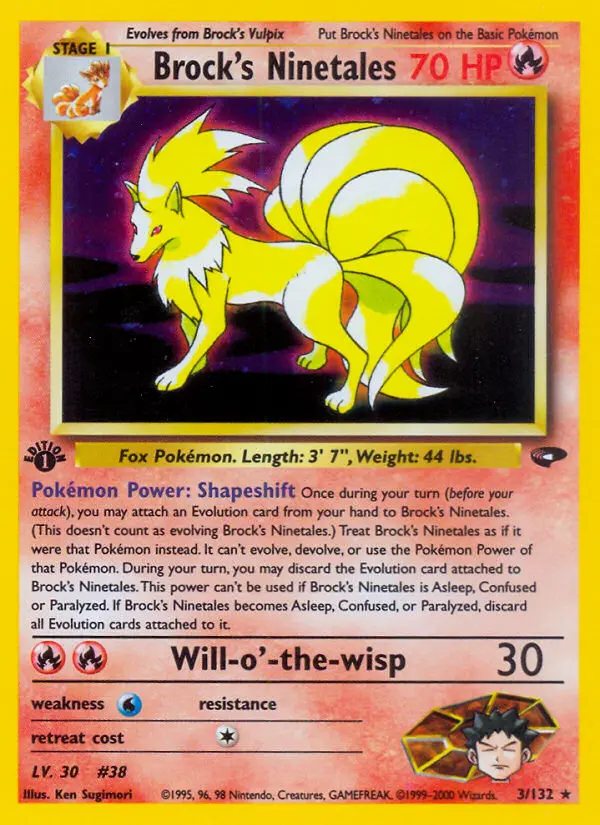 Card image of Brock's Ninetales