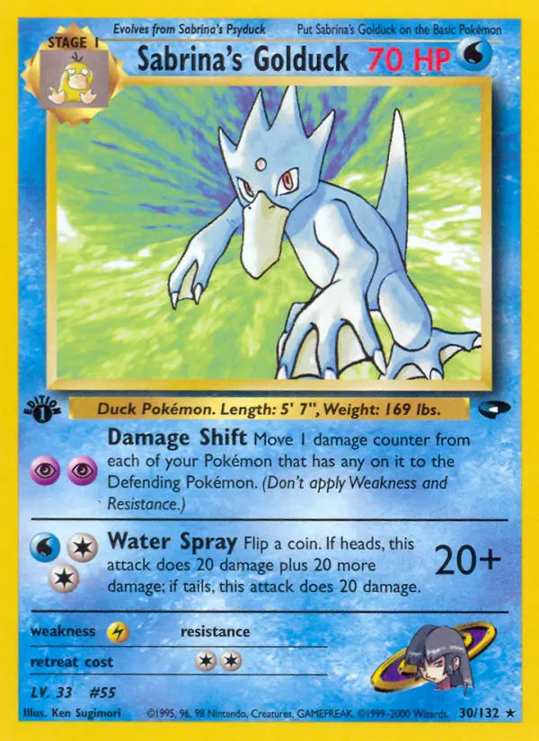 Card image of Sabrina's Golduck