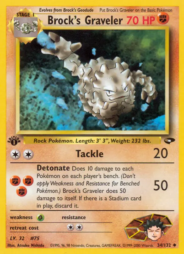 Card image of Brock's Graveler