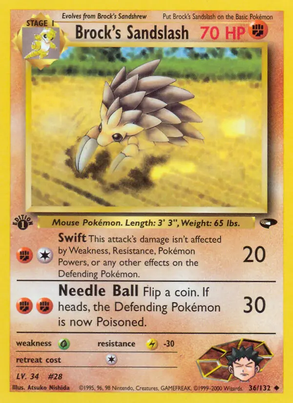 Card image of Brock's Sandslash