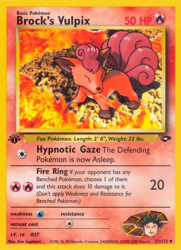 Card image of Brock's Vulpix