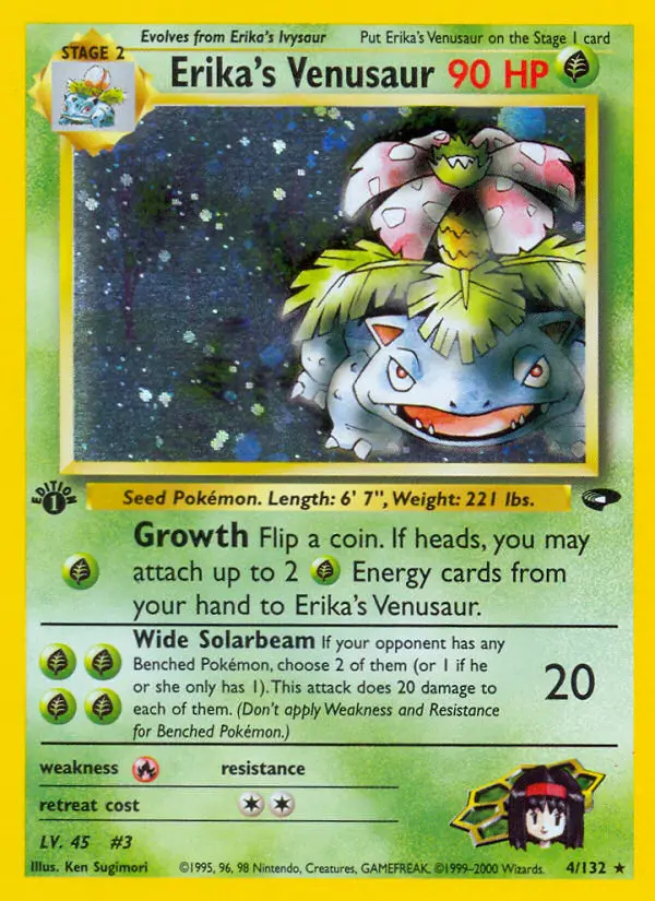 Card image of Erika's Venusaur