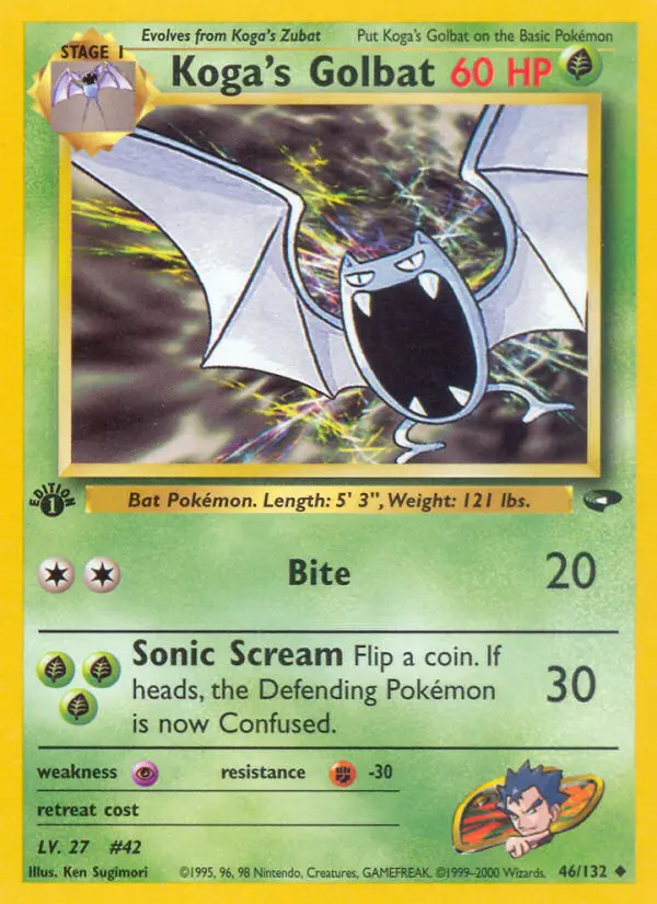 Card image of Koga's Golbat
