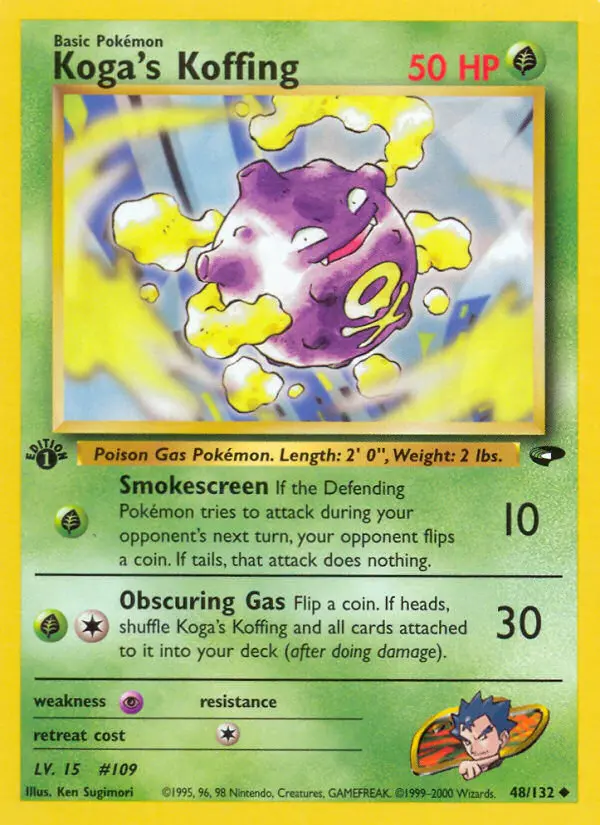 Card image of Koga's Koffing