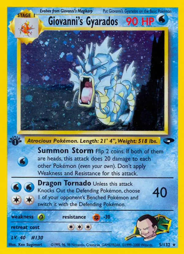 Card image of Giovanni's Gyarados