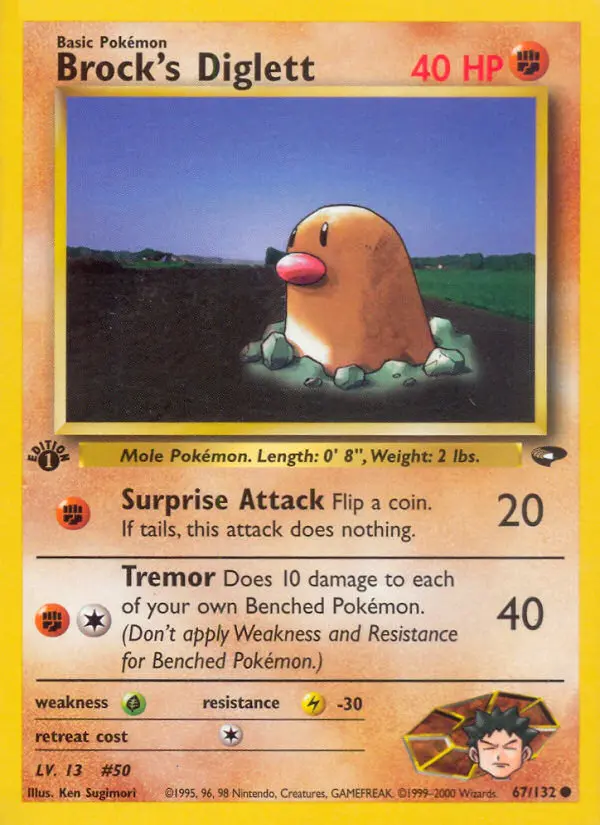 Card image of Brock's Diglett