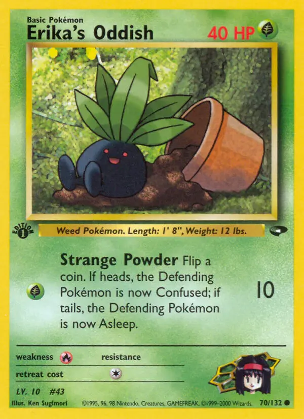 Card image of Erika's Oddish