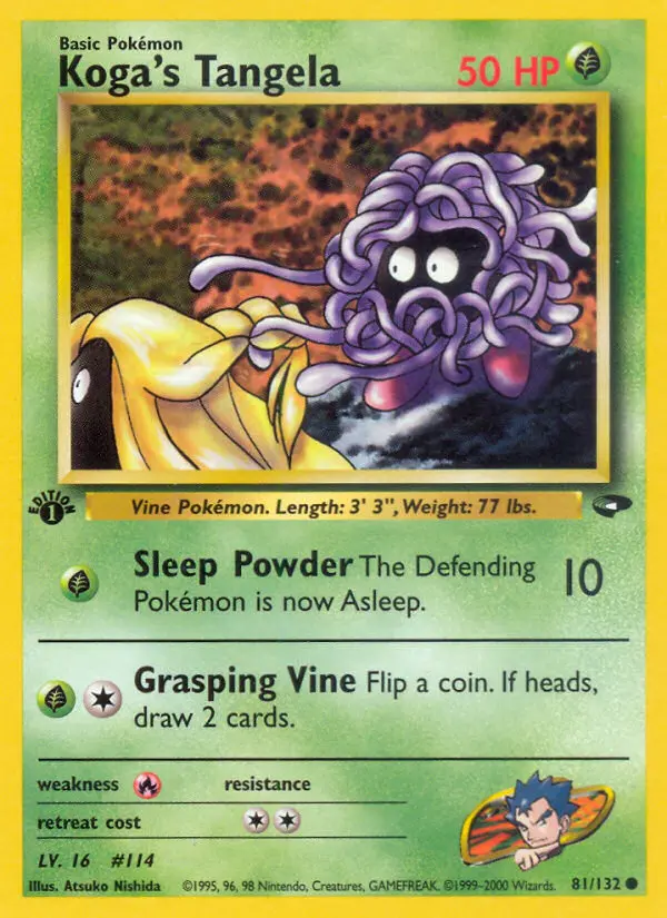Card image of Koga's Tangela